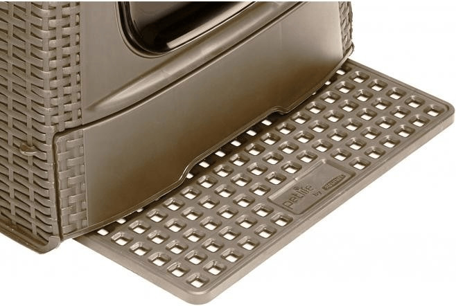 Curver cream rattan covered litter tray online
