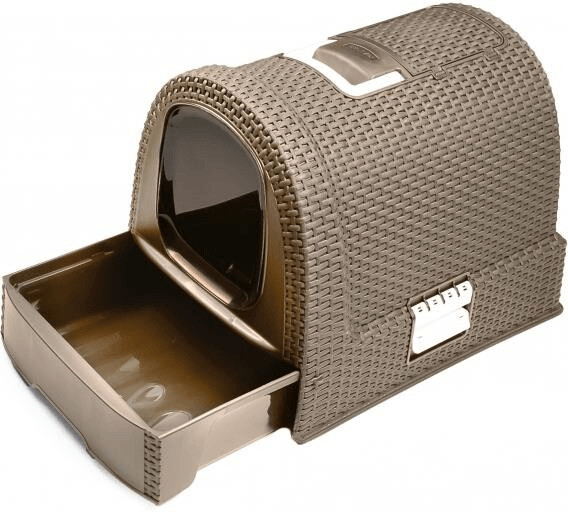 Buy Curver Rattan Cat Litter Box brown from 51.01 Today Best