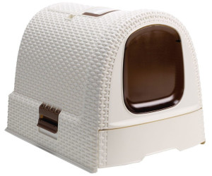 Buy Curver Rattan Cat Litter Box White from £41.49 (Today) – Best Deals