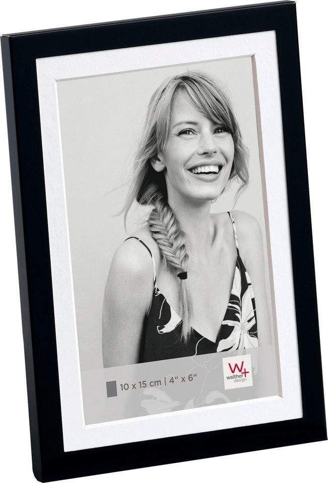 walther design Alu Photo Frame Classico 10x15