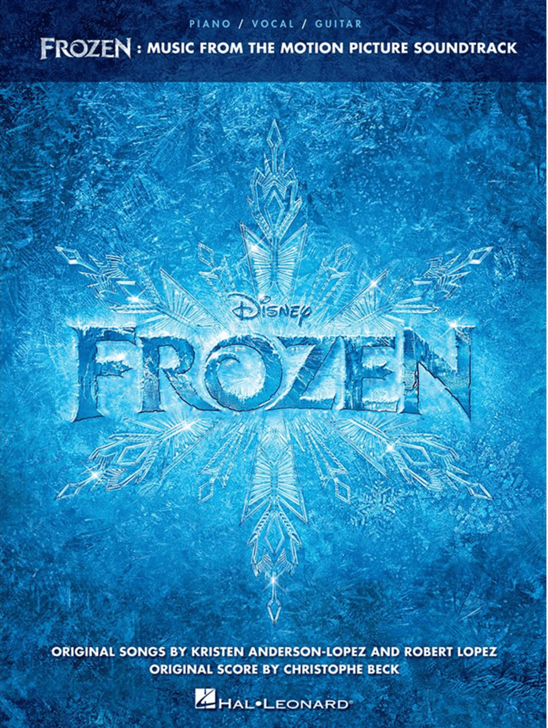 Hal Leonard Frozen Music from the Motion Picture Soundtrack (Piano/Vocal/Guitar)