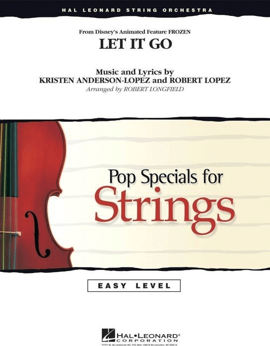 Hal Leonard Let It Go from Frozen - For Strings