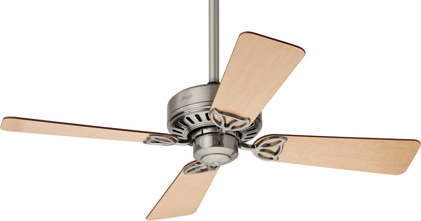 Hunter Fan Bayport chrome brossé