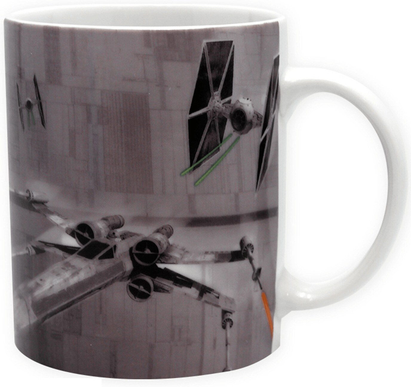 Close Up Star Wars Cup X-Wings vs Tie Fighter