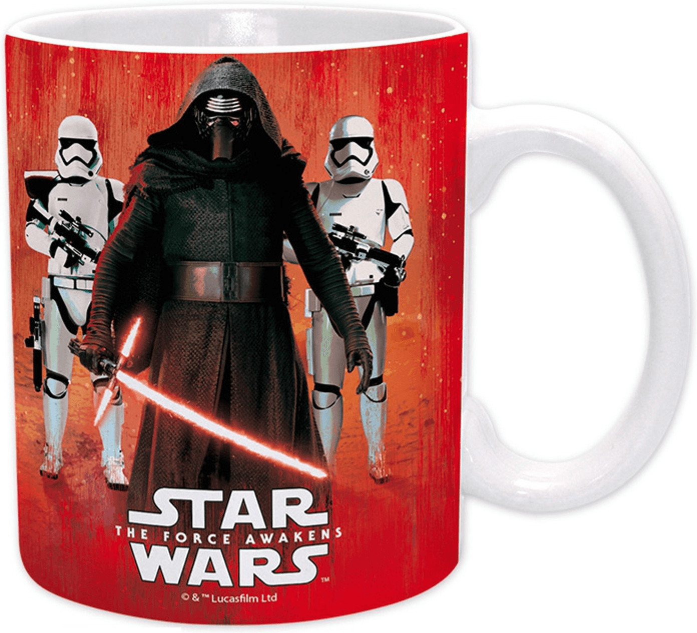 Close Up Star Wars VII The Force Awakens Mug Kylo Ren & Troopers