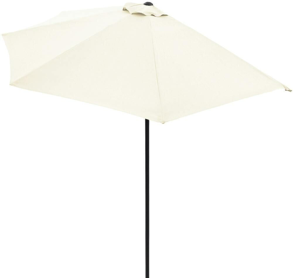 Deuba Demi parasol 3 m crème
