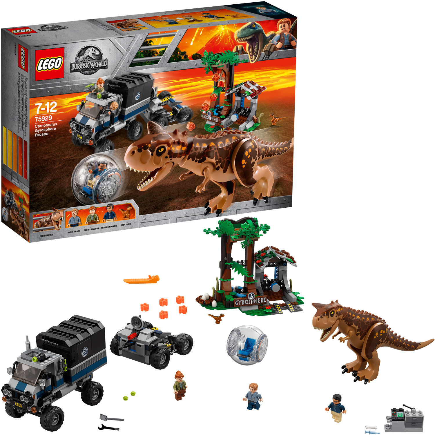 LEGO Jurassic World. Entrega con dron - Lego