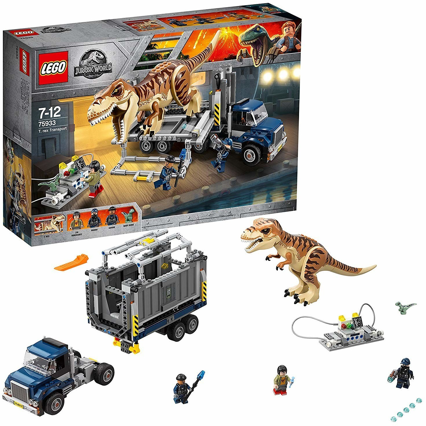 LEGO Jurassic World - Le transport du T. rex (75933) au meilleur prix sur