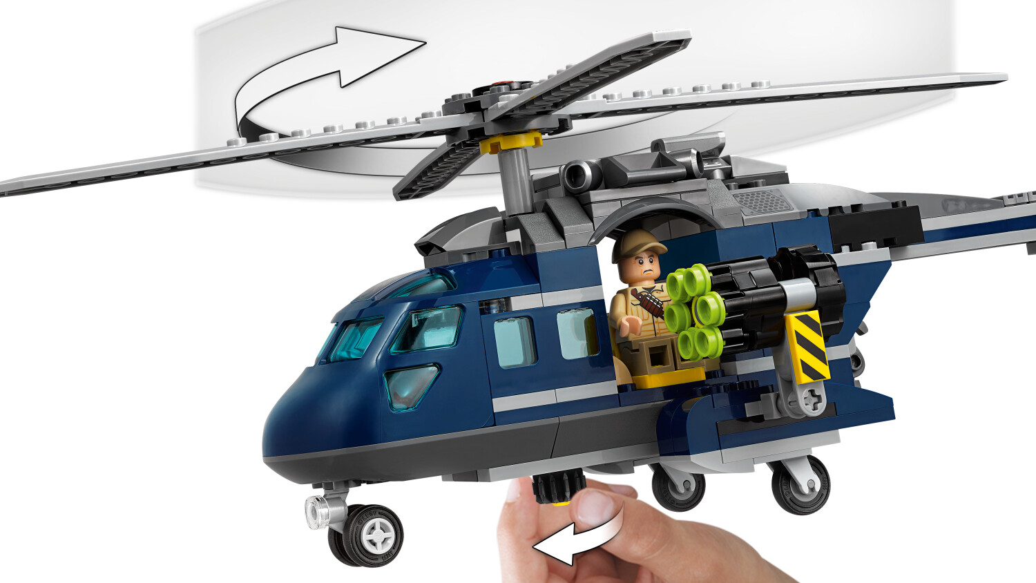 Buy LEGO Jurassic World Blue s Helicopter Pursuit 75928 from