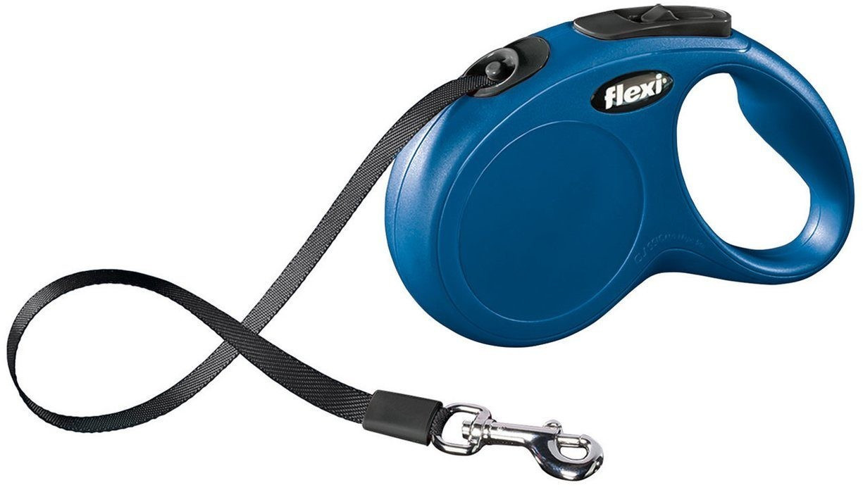 Flexi Laisse-sangle New Classic L 8 m bleu