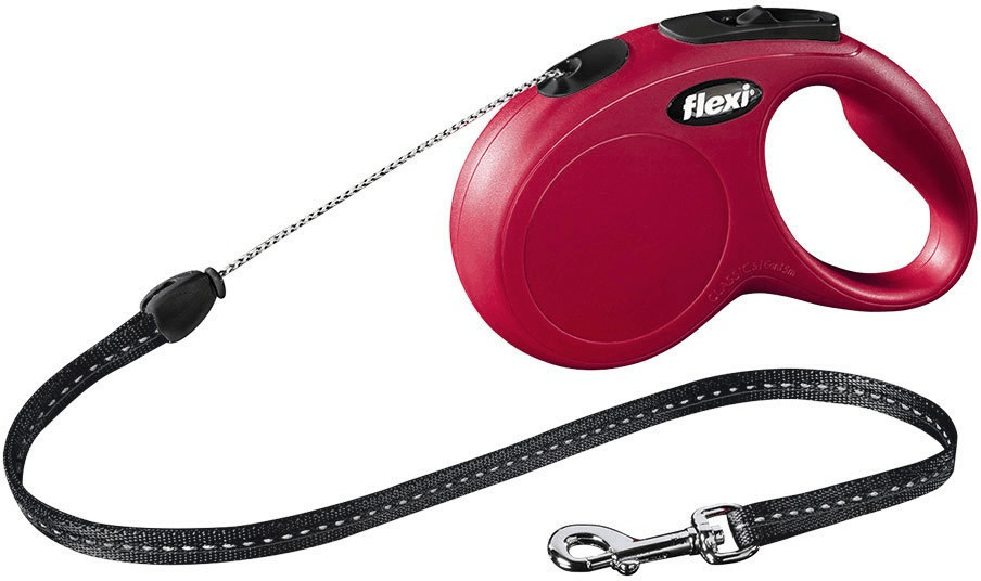 Flexi Laisse-sangle New Classic M/L 5 m rouge