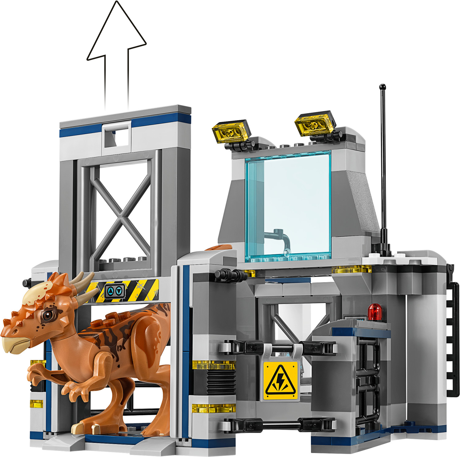 Lego jurassic world shop fuga del stygimoloch