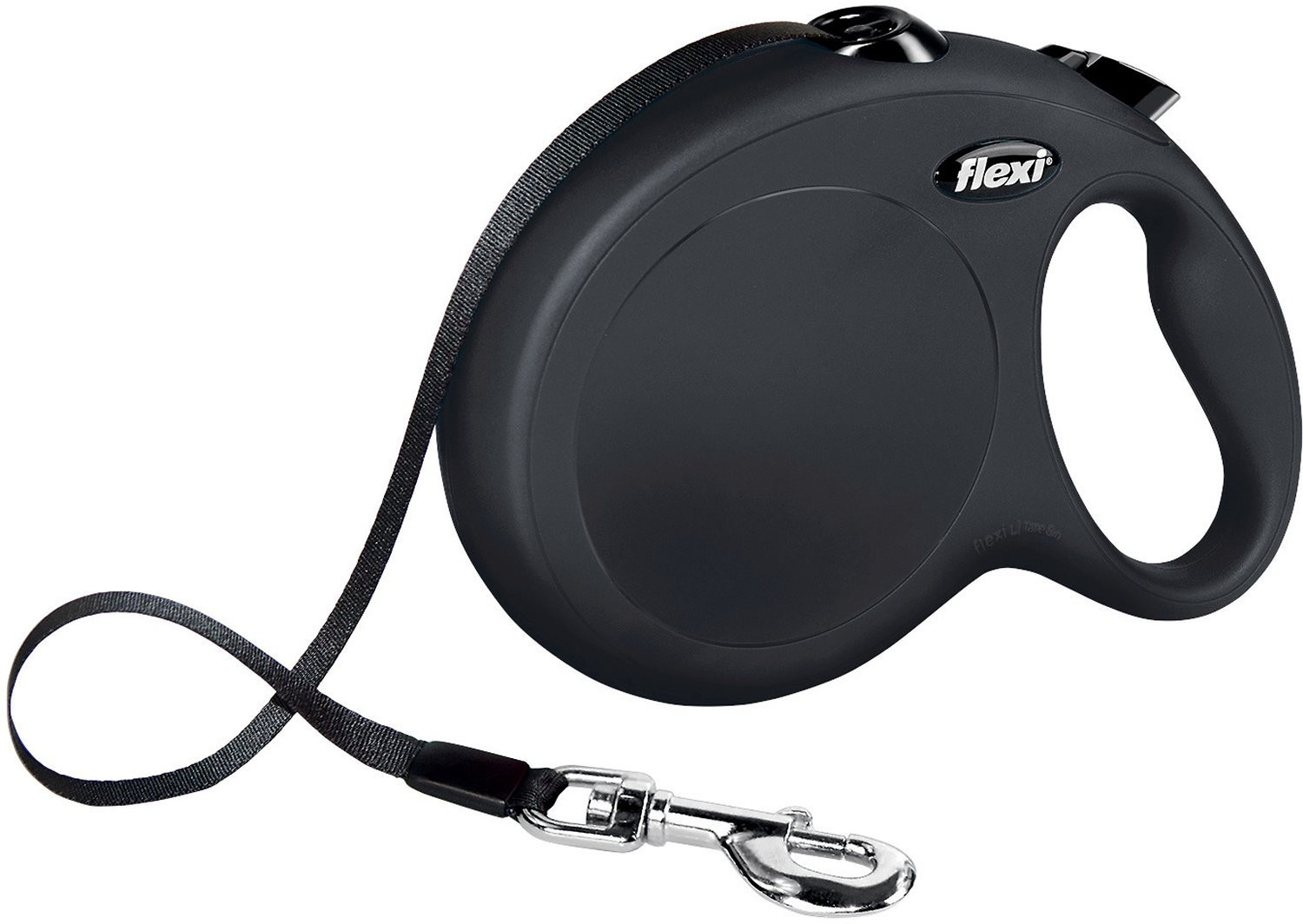 Flexi Laisse-sangle New Classic L 8 m noir
