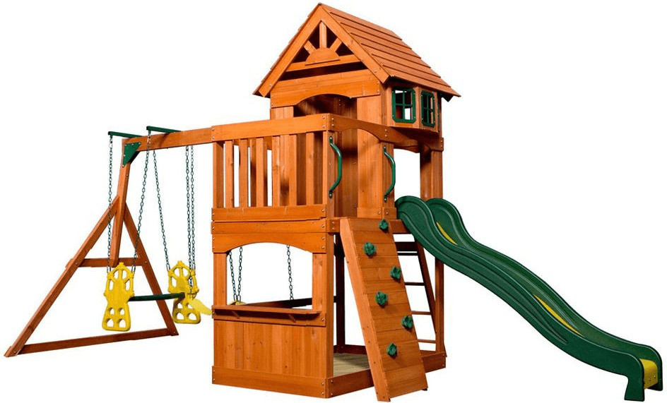 Backyard Discovery Atlantic Wooden Swing Set