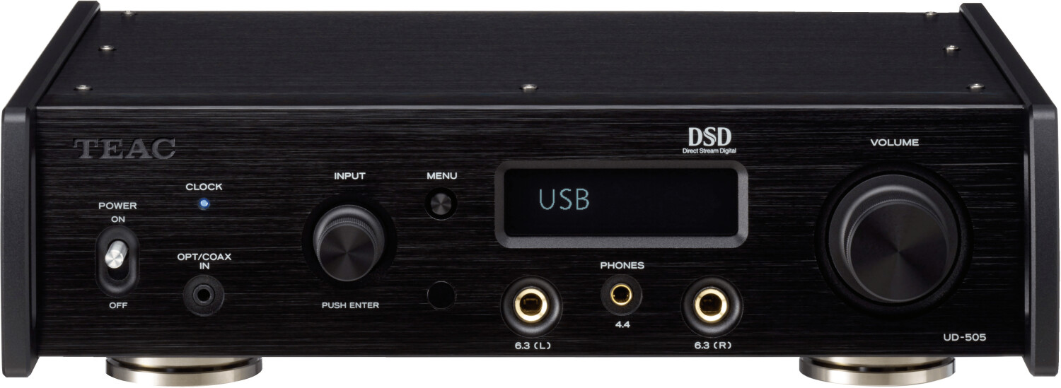 Teac UD-505-B (noir)