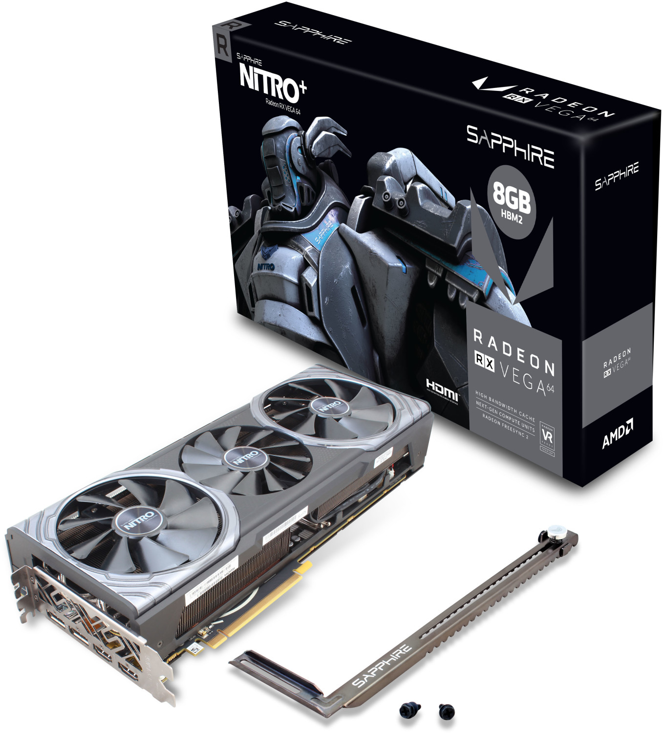 Sapphire Radeon RX Vega64 NITRO+ 8 Go HBM2