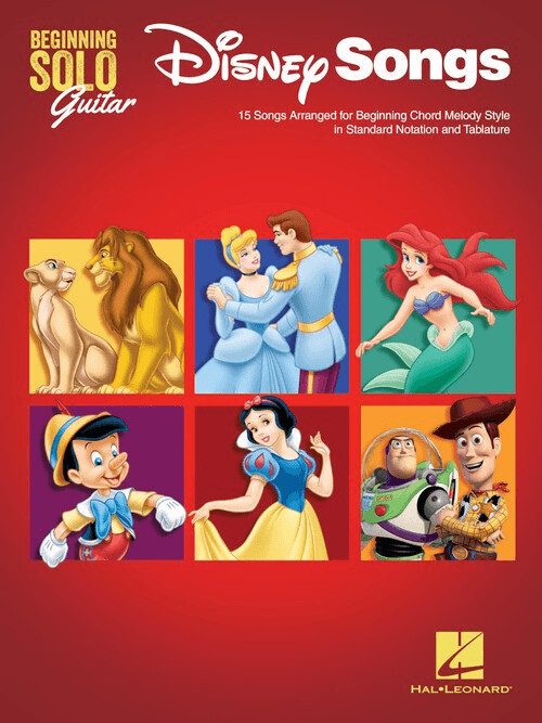 Hal Leonard Disney Songs – Beginning Solo Guitar