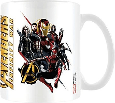 Marvel Avengers Infinity War bereit für Action Kaffee Cup