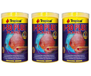 Tropical D-50 Plus Diskusfisch-Flockenfutter – Farbverstärkend, 50% Protein, 11 Liter