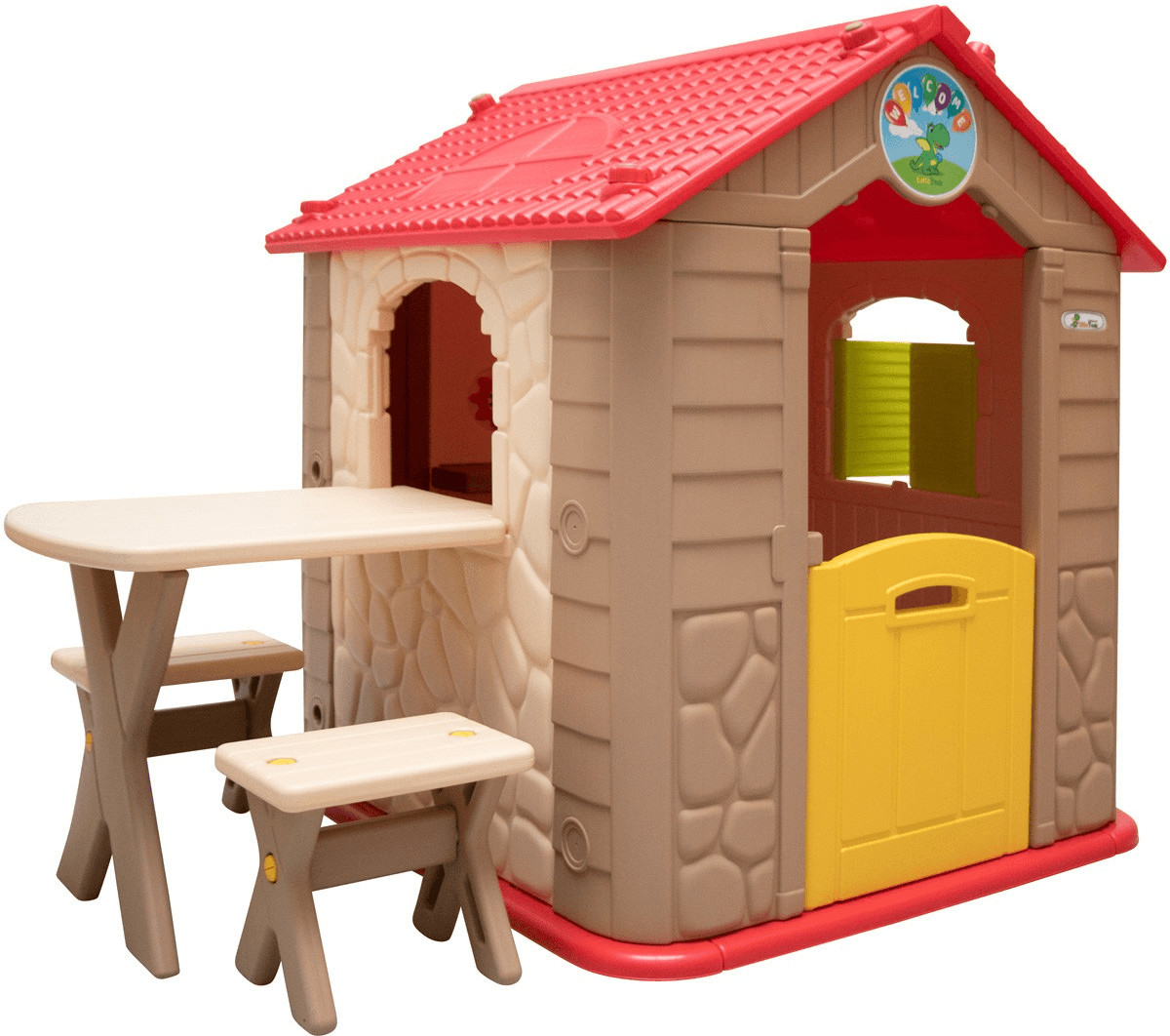 LittleTom Maison de jeu avec table (marron)