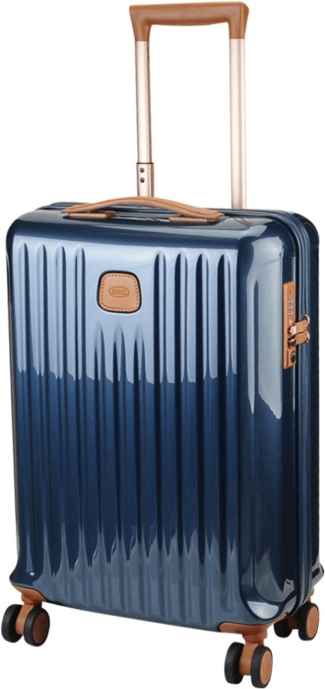 Bric's Milano Valise Capri 4 doubles roues 55 cm bleu (BRK08029)