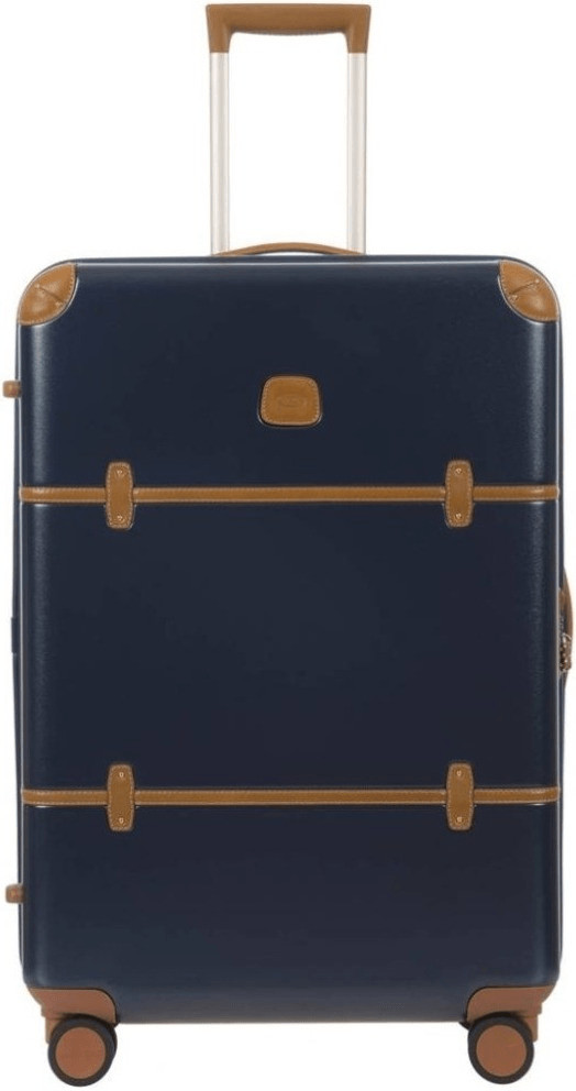 Bric's Milano Valise Bellagio 4 doubles roues 76 cm bleu foncé (BBG28304)