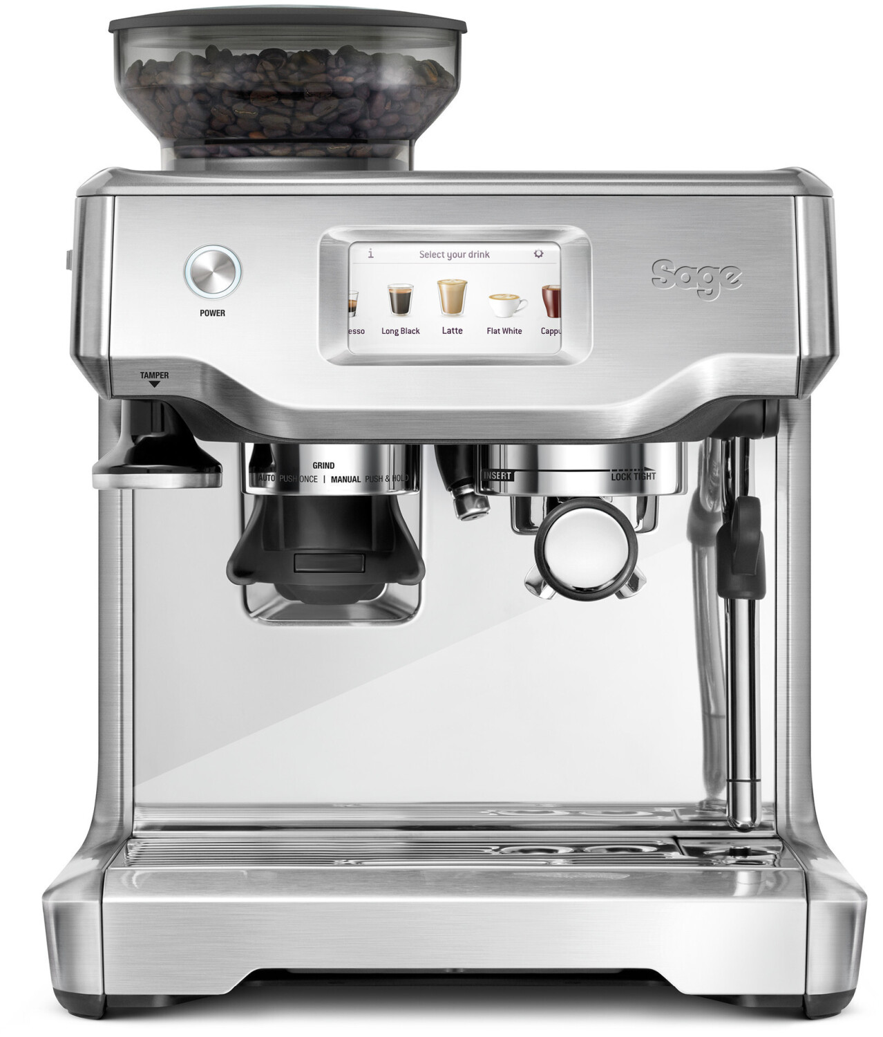 Photos - Coffee Maker Sage Appliances  The Barista Touch Stainless Steel 