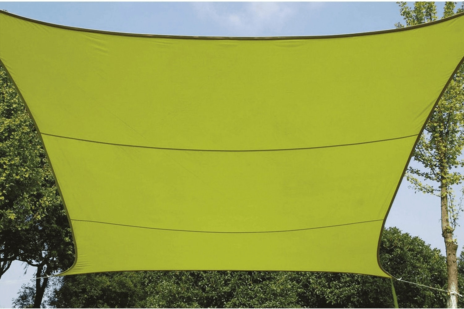Perel 3,6 x 3,6 m lime green