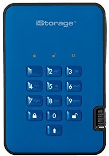 iStorage DiskAshur2 500 Go bleu