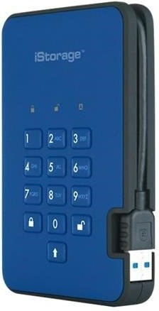 iStorage DiskAshur2 5 To bleu