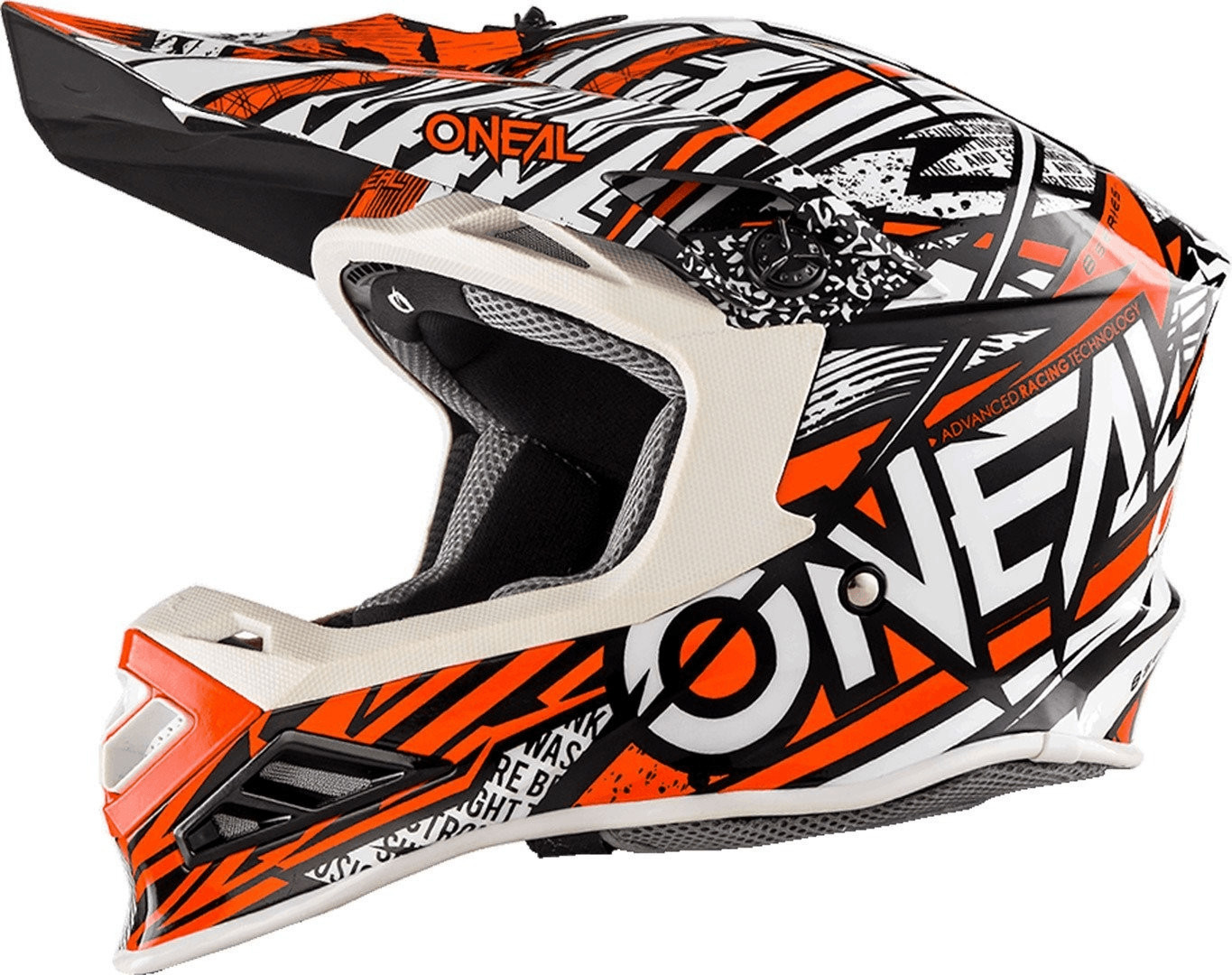 O'Neal 8Series Synthy orange/blanc