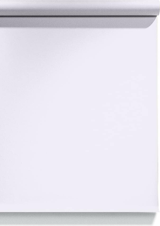 Falcon Eyes Background Paper 1.35x11 m 01 arctic white