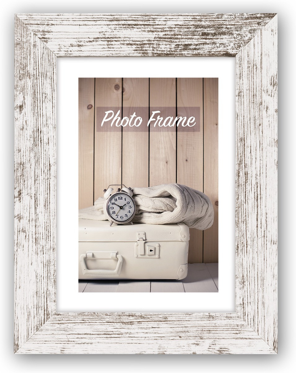 ZEP Wooden Frame Nelson 13x18 white