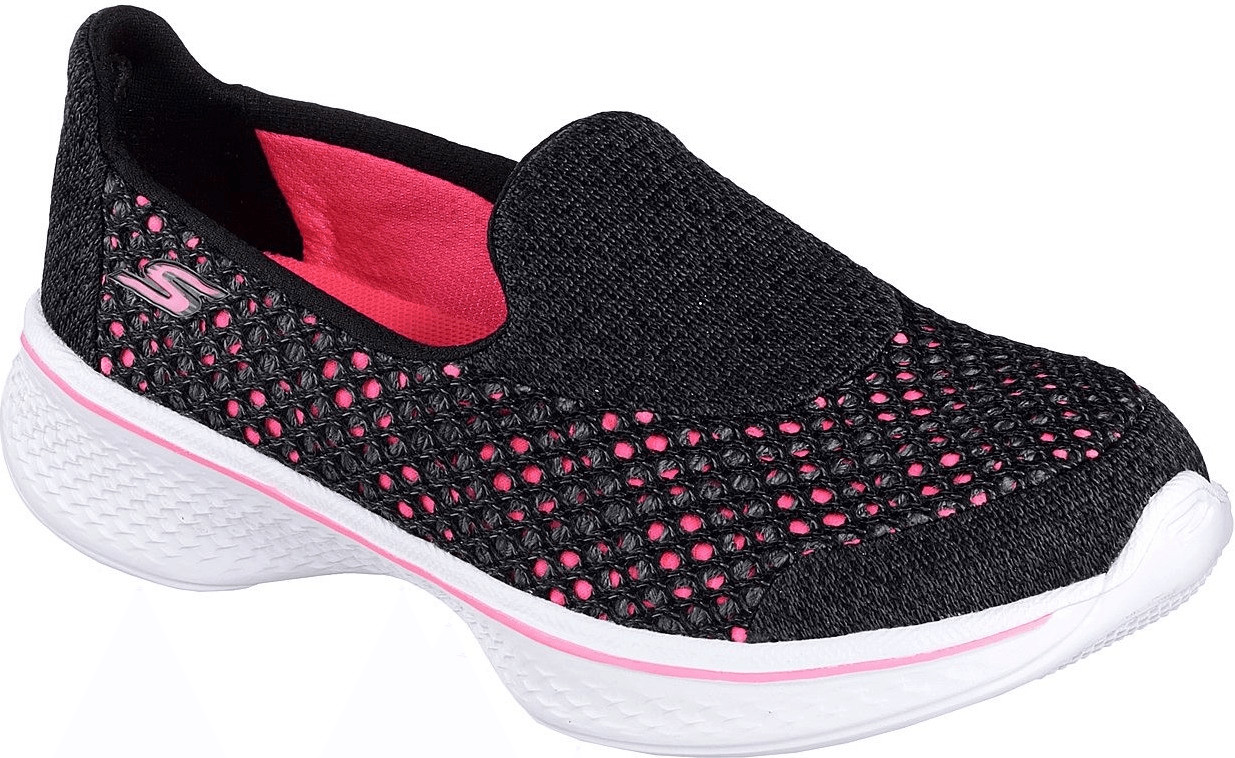 Skechers Go Walk 4 Kids Kindle (81118L) black/pink