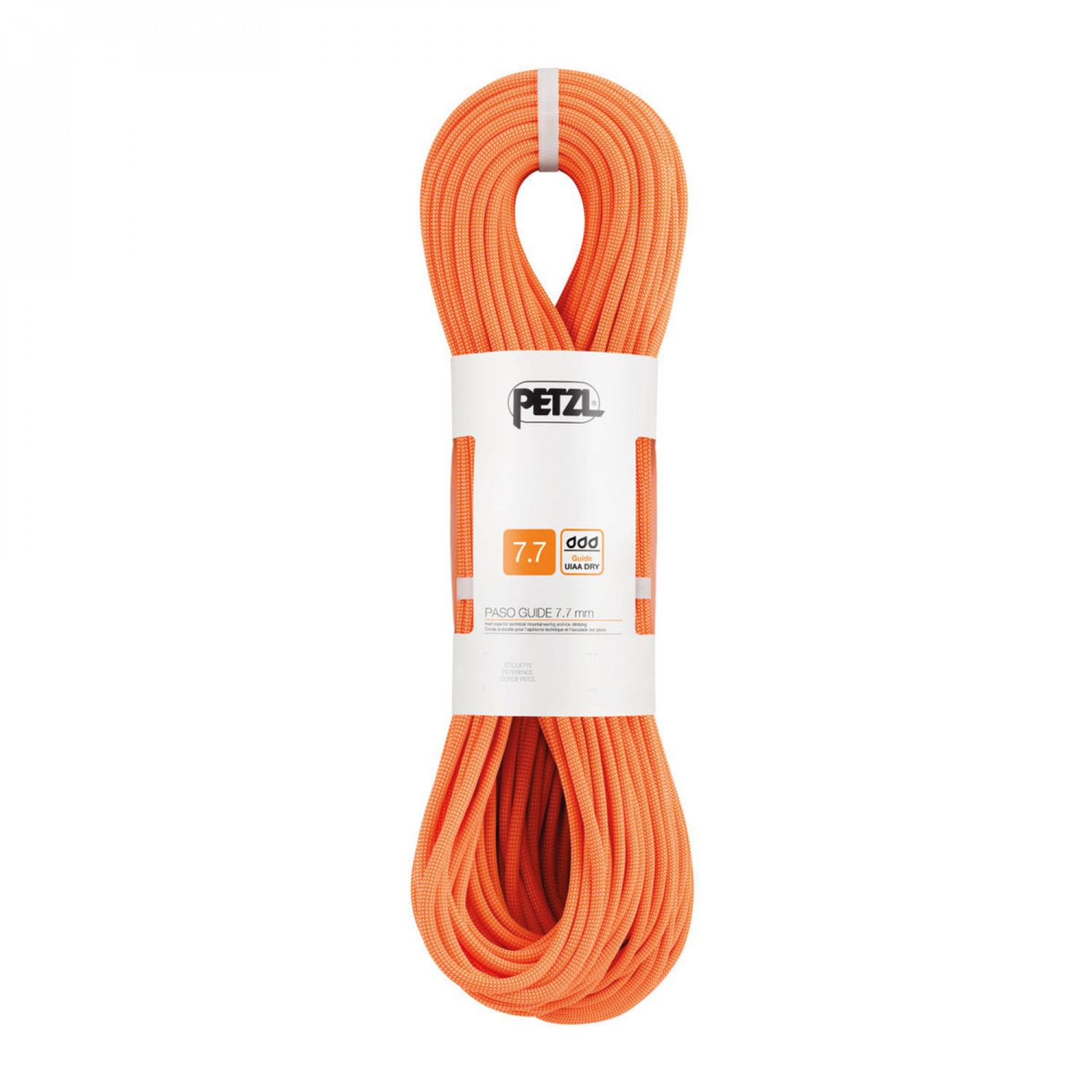 Photos - Climbing Gear Petzl Paso 7.7 50m  (orange)