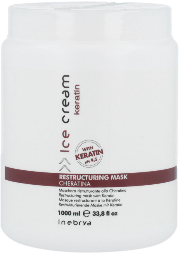 Inebrya Ice Cream Keratin Restructuring Mask (1000 ml)