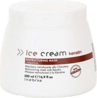 Inebrya Ice Cream Keratin Restructuring Mask (500 ml)