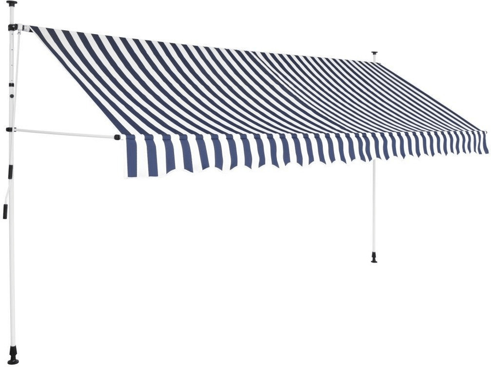 VidaXL 400 cm blue-white