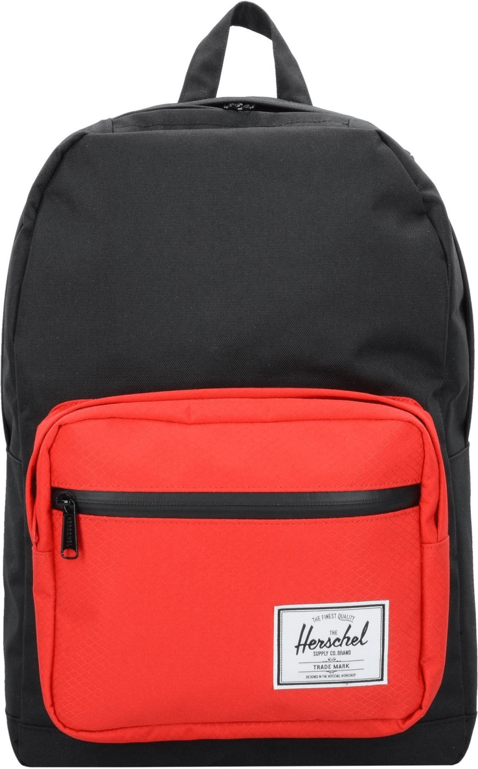 Herschel Pop Quiz Backpack black scarlet