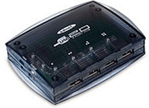 ednet usb hub 2.0 4 port netzteil