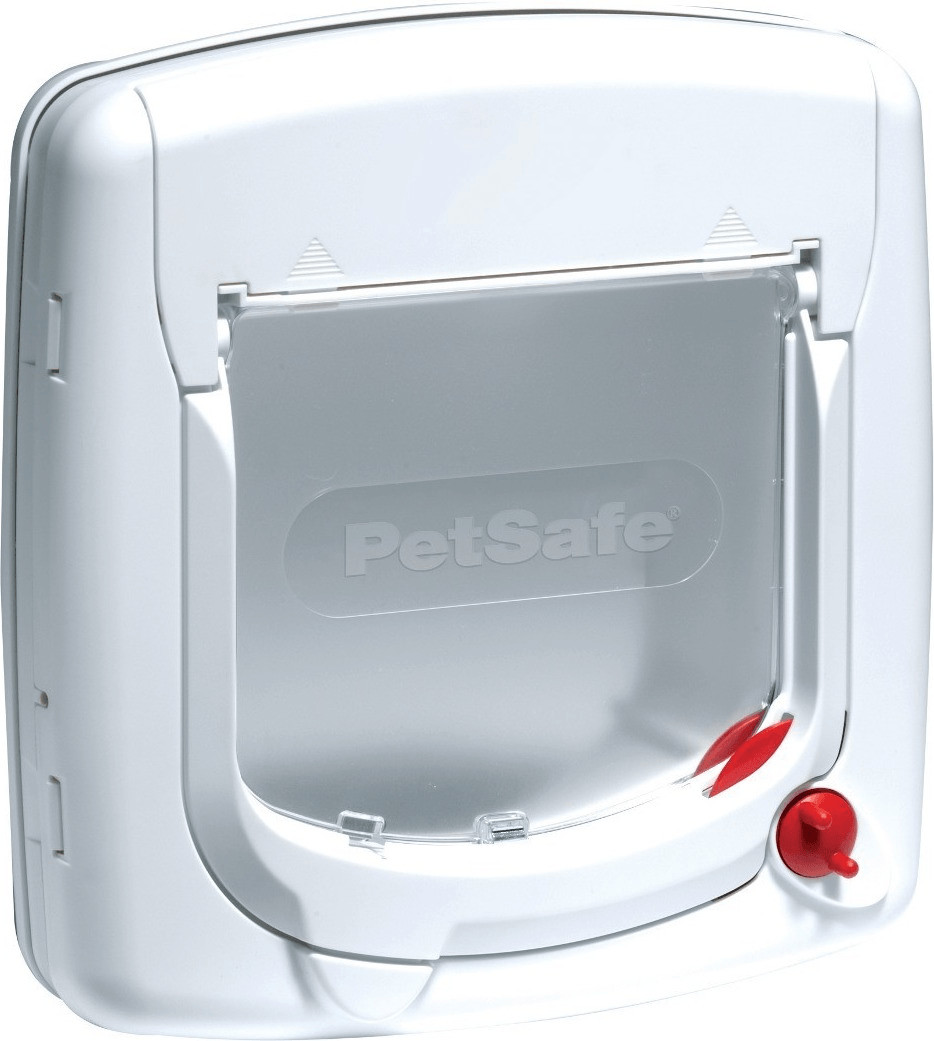 Petsafe Staywell Manual 4-Way Locking Deluxe Cat Flap - White
