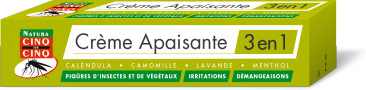 Cinq sur Cinq Crème apaisante Natura (40 g)