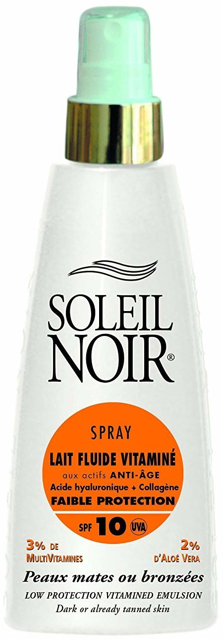 Soleil Noir Spray fluide anti-âge SPF 10 (150 ml)