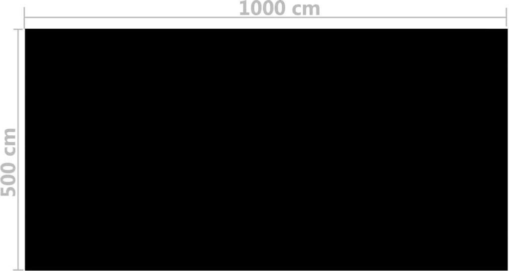 VidaXL Solar Cover 100 x 500 cm