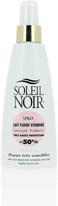 Soleil Noir Lait fluide vitaminé spécial enfants SPF 50+ (150 ml)