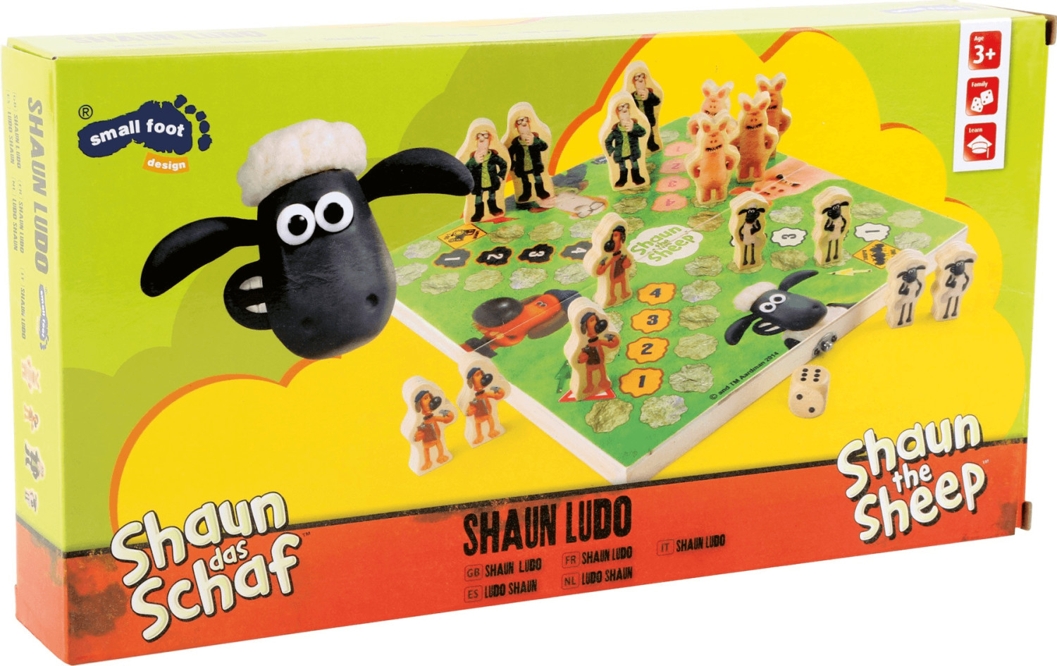 Shaun The Sheep Ludo