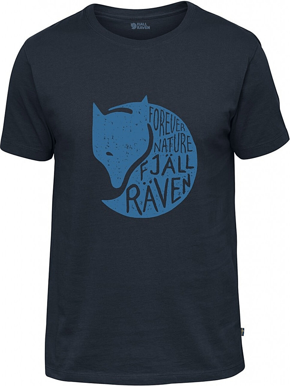 Fjällräven Men T-Shirt Forever Nature Fox marine