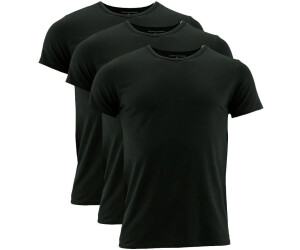 Tommy Hilfiger Herren T-Shirt Kurzarm VN Tee 3er Pack Premium Schwarz XL