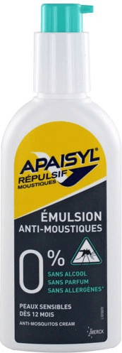 Apaisyl Répulsif moustiques peaux sensibles (90 ml)