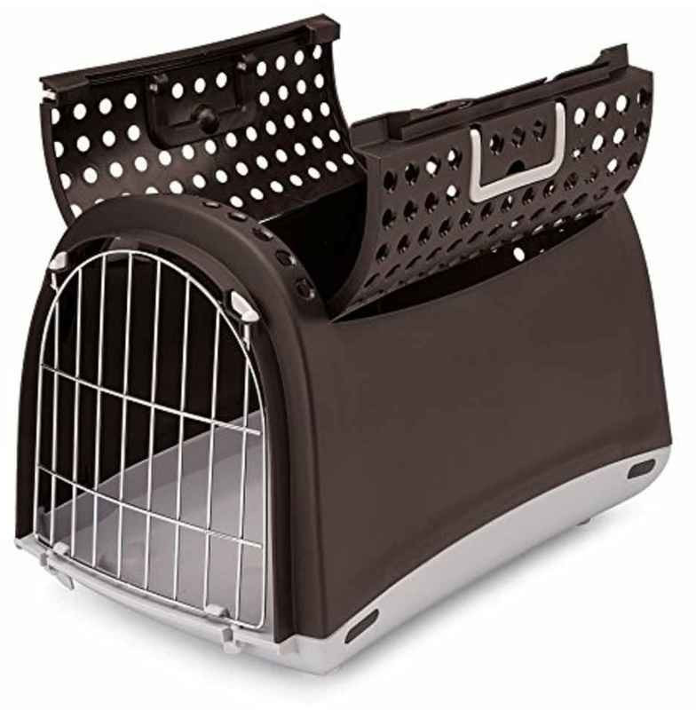 IMAC Caisse de transport pour chat marron IMAC Caisse de transport pour chat marron
